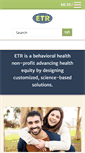 Mobile Screenshot of etr.org